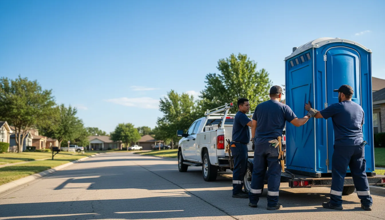 Portable Toilet Rental in Barrington, NJ near me